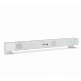 ABKO HACKER S500 AC전원 사운드바 스피커 화이트