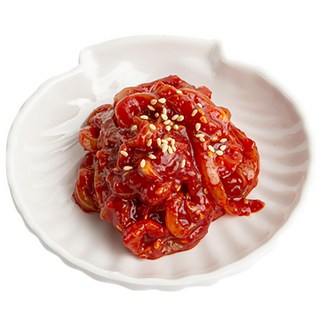 밥도둑푸드 전라도식으로 양념된 프리미엄 오징어젓갈 500g, 1개