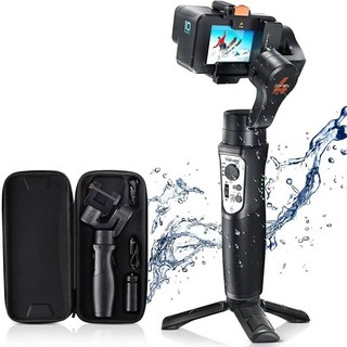 3 축 짐벌 스태빌라이저 GoPro 12 11 10 9/8 호환 Go Pro 미디어 모드 호환 흔들림 방지 IPX 방수, 02 iSteady Pro4, 한개옵션1