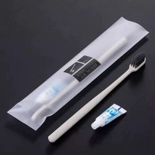 일회용 호텔식 칫솔 벌크 부드러운 치약 여행 대용량, 1000세트 부드러운 있음, 1개, 1개입