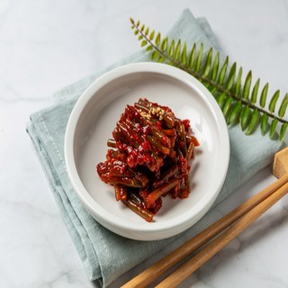미강착한먹거리 마늘쫑 양념 무침반찬, 1개, 4kg