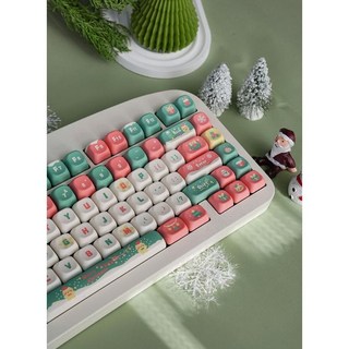 크리스마스 FG MDA PBT키캡 122키 커스텀키보드, FG 122키
