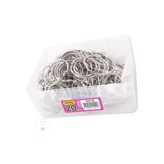 MN 실버카드링 20MM 200개입 업무용