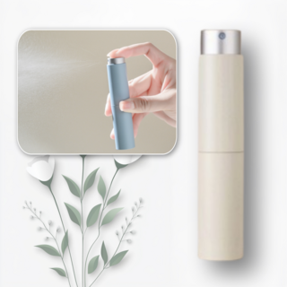 시옷모먼트 휴대용 향수 스프레이 공병 8ml, 1개, 크림 향수공병 시옷모먼트 휴대용 향수 스프레이 공병 8ml, 1개, 크림 향수공병