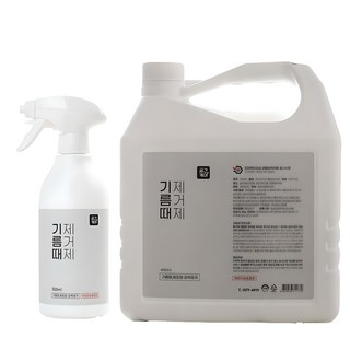 공간케어 초강력 기름때제거제 500ml+4L, 4500ml, 1세트