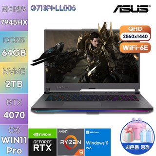 [ASUS] ROG STRIX G17, 라이젠 9 탑재 고성능 노트북