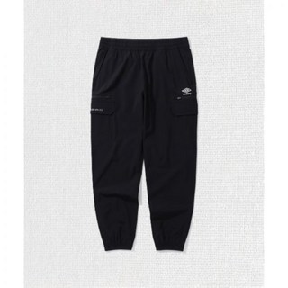 엄브로 UMBRO 나일론 스판 지퍼카고 조거 팬츠 블랙UP121SPT21 UP121SPT21_BLK0 638929
