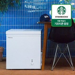 포쿨 미니냉동고 소형 가정용 업소용 FC-60BDW, 화이트 60L