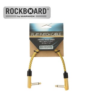 RockBoard 패치케이블 Vintage Tweed 20cm, 1개