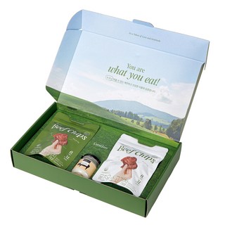 카니비비안 선물세트 (소고기칩 일반 40g +저염 40g + 라드유 100g), 1개