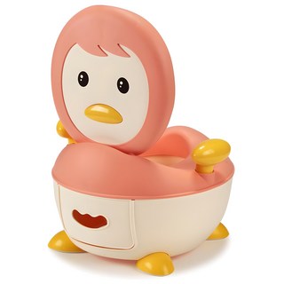 톨스토이 펭귄 유아변기 핑크