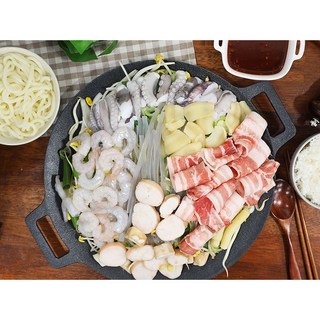 간편한수인 (당일제조) (냉장상품) 삼겹살 냄비 면사리 모두 주는 낙곱새 낙대새 낙삼새 밀키트 4인, 1개, 1.5kg, 사은품/삼겹살+라면사리