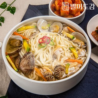 별미도감 멸치칼국수 밀키트 10인분, 2세트, 1kg