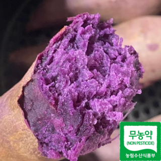 맛좋은농산물 무농약 해남 자색고구마, 1개, 3kg (중)