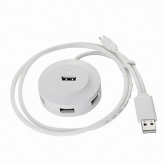 이지넷유비쿼터스 NEXT-UH104G USB2.0 허브 OTG USB허브 4포트 Micro5핀, 선택없음, 1개