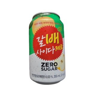 해태음료 갈배사이다 제로 355ML
