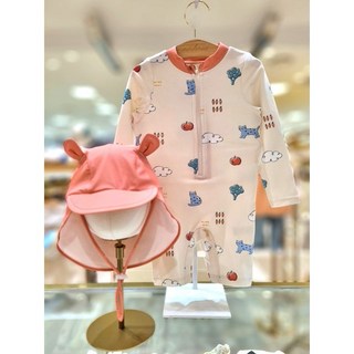 밍크뮤1 25SS (OR)모모올인원래쉬가드 (바캉스 수영복) (3531462002)