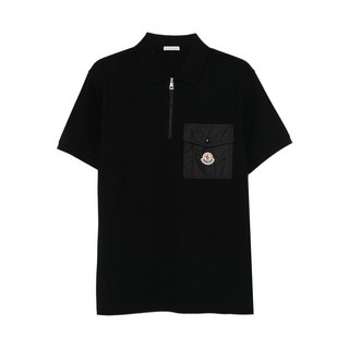 Moncler(몽클레르) 하프 지퍼 패치 포켓 폴로 셔츠