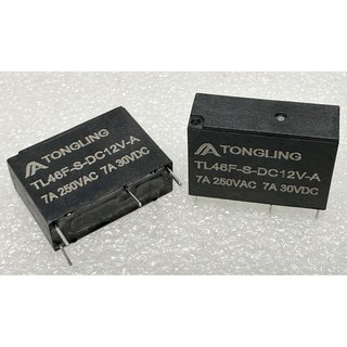새 TL46F S DC12V A DC24V 46F 1 7A 릴레이 4, TL46F-S-DC12V-A, 1개