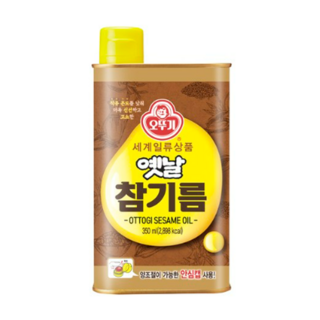 오뚜기 옛날 참기름, 350ml, 2개