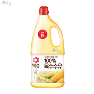 백설 옥수수유, 1.8L, 1개