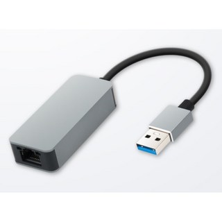USB 3.0 기가비트 알루미늄 하우징 슬림형 휴대 이더넷 어댑터 스위치 대량, 1개