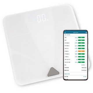 카스 디지털 체중계 X20 PLUS 오즈 체지방체중계 인바디체크 BF-20, 1개, 화이트, 오즈 인바디체중계 BF-20