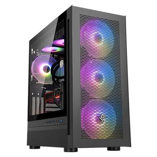 앱코 SUITMASTER V3000 베놈 ARGB 미들타워 케이스