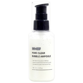 니프달 블랙헤드 버블 앰플 클렌저 모공 피지 노폐물 클렌징 민감성 피부, 1개, 60ml