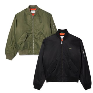 [정품]라코스테 패딩 남성 MA-1 점퍼 블루종 BH7165-54N 031 블랙 다운