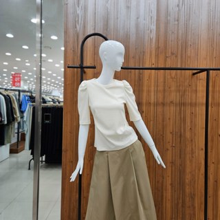 지컷 셔링 퍼프 슬리브 티셔츠 722434070106 1285199