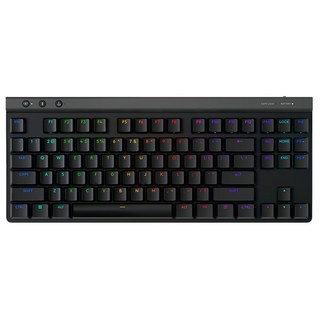 로지텍 G515 라이트스피드 TKL 무선 기계식 게이밍 키보드, 블랙, 적축