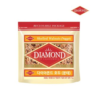 (주)동서 다이아몬드 호두 분태, 1kg, 2개