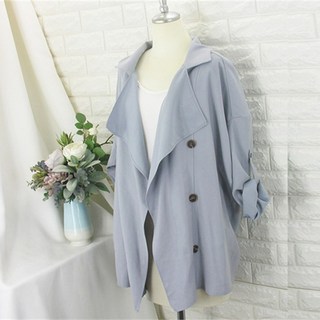 byb_버튼 롤업 JK COD여름자켓 사파리자켓 결혼식 하객룩 여름코트