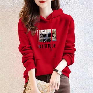 besteffie 심플한 스타일 여성용 후드 티셔츠 봄 가을 간절기 캐주얼 데일리룩 긴팔 티셔츠 JX55