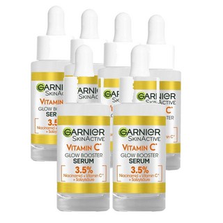 독일 가르니에 Garnier 비타민C 글로우 부스터 페이스 세럼 30ml, 6개