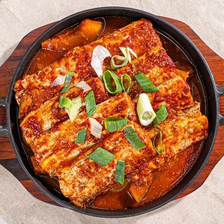 여수 맛집 청정게장촌 갈치조림 2~3인분 양념 밀키트 국내산 캠핑, 1개, 1kg