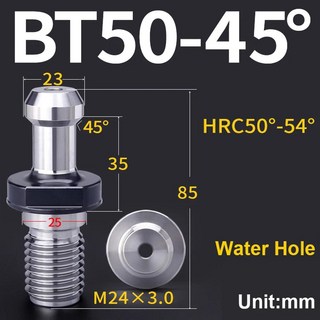 나이프 핸들 풀 네일 고정밀 경도 센터 워터 밀링 커터, 1개, 34.BT50 45 Water H..