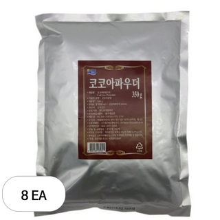 청은 코코아 파우더, 350g, 1개입, 8개