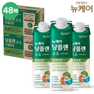 뉴케어 당플랜 프로 인절미맛 환자영양식 230ml x 48팩, 48개