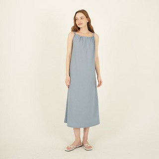 더에이본 W23 cc string onepiece skyblue