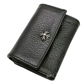 지갑 타이니 플러스 블랙 헤비 레더