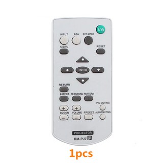 소니 프로젝터 VPL-EX100 EX120 EX145 EX175 VPL-SW535 SX536 CX238 VPL-CX278 CX239 CX279 리모컨 RM-PJ7 스페어 교체, 1개