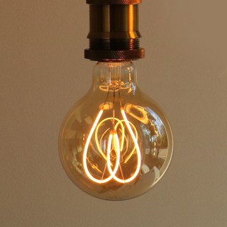 빛나라닷컴 LED에디슨전구 빈티지 엔틱 전구 인테리어 조명 특이한 디자인 하트전구, C08-G95 COB하트전구 3W, 1개