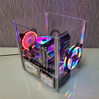 오픈형 케이스 전원 컴퓨터 호스트 섀시