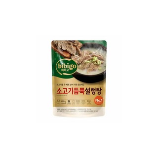 비비고 소고기듬뿍설렁탕, 460g, 6개