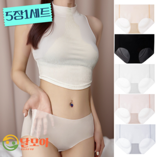 달모아 시스루 심리스 여성 팬티