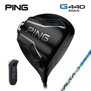 핑 G440 MAX 남녀 공용 고반발 드라이버, SR, 10.5도