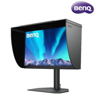 BenQ SW272U AQCOLOR 27인치 4K UHD 사진 영상 전문가 차광후드 핫키퍽