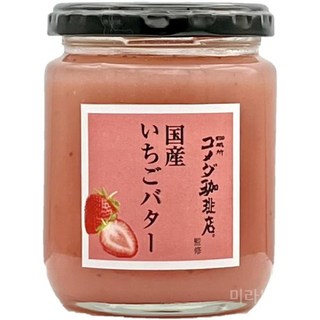 스도잼 코메다커피 일본산 딸기 버터잼 240g X 3병, 3개